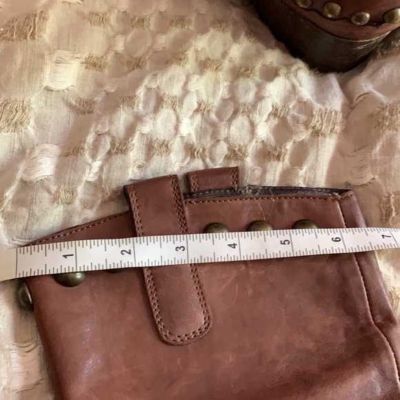 Beautiful leather boots with brass studs - Picture 9 of 9